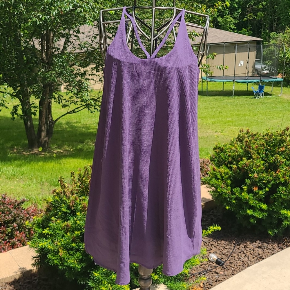 Sz XS purple Francesca dress